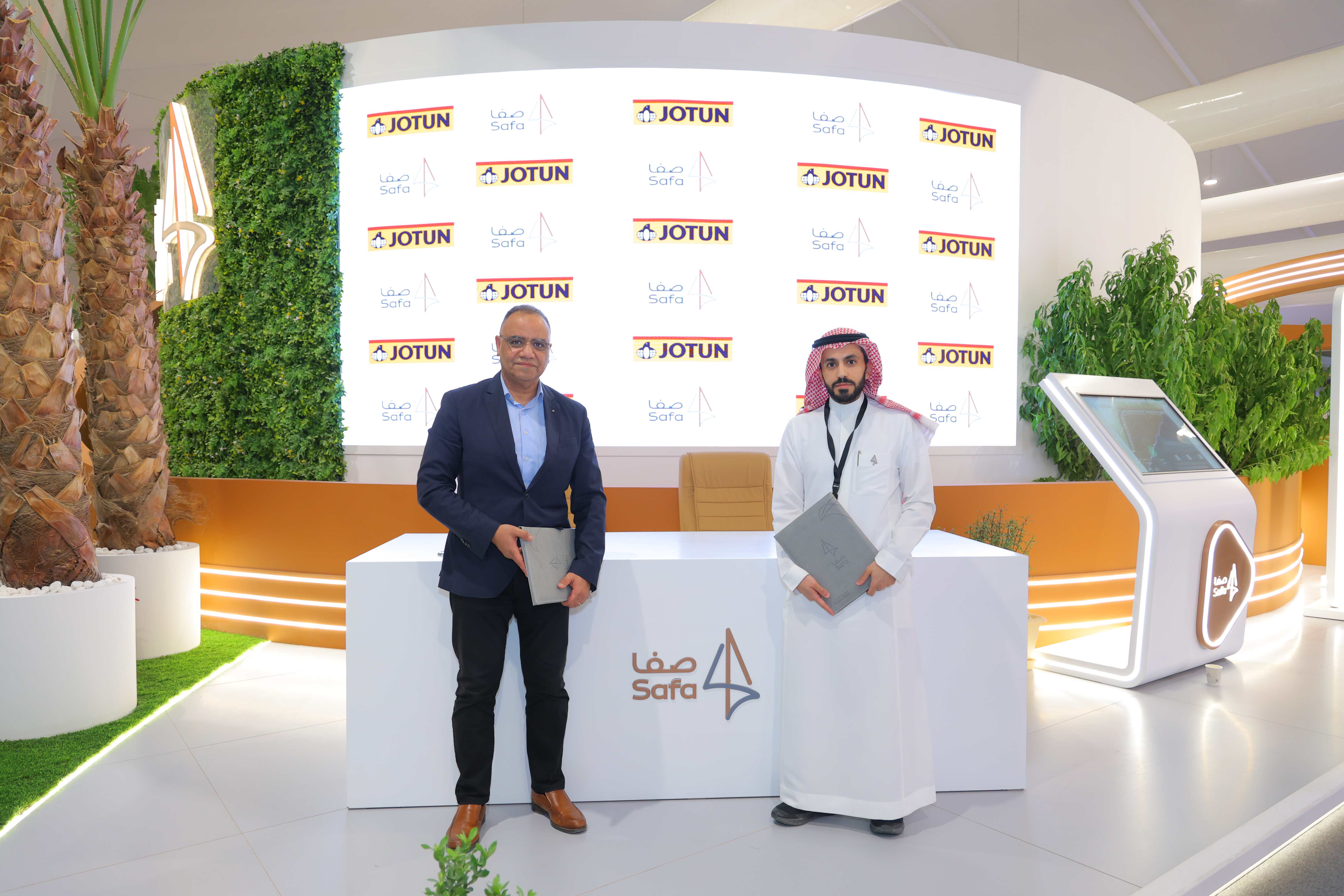 Safa Investment and Jotun Sign Strategic Partnership