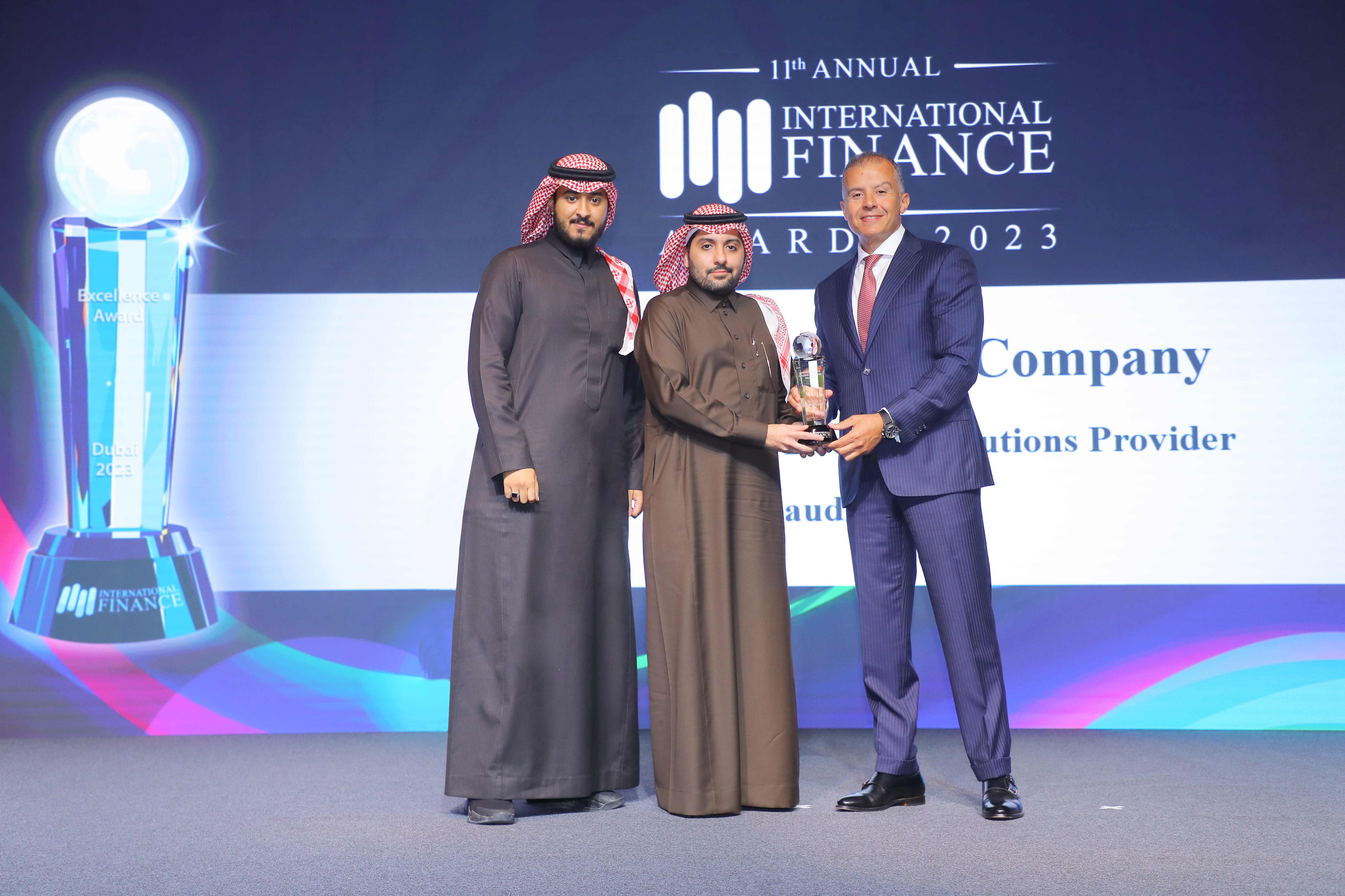 Safa Investment Company won the award for the fastest growing real estate developer in GCC.